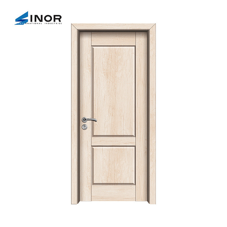 Puerta compuesta Puerta de roble puerta de cristal de carbono puerta de la sala de estar puerta plana al por mayor Villa sola puerta plana talla artesanía image 6