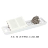 Simple bath cylinder rack (white)