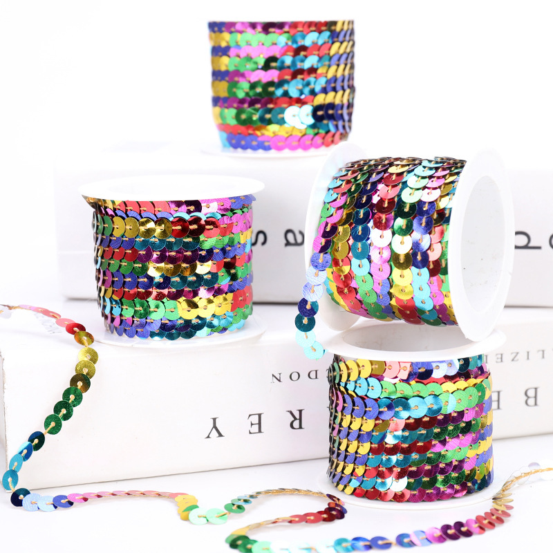 Factory Direct 5M color beads rope clothing shoes and hats decoration accessories cross-border hot sale in stock Factory Direct 5M color beads rope clothing shoes and hats decoration accessories cross-border hot sale in stock