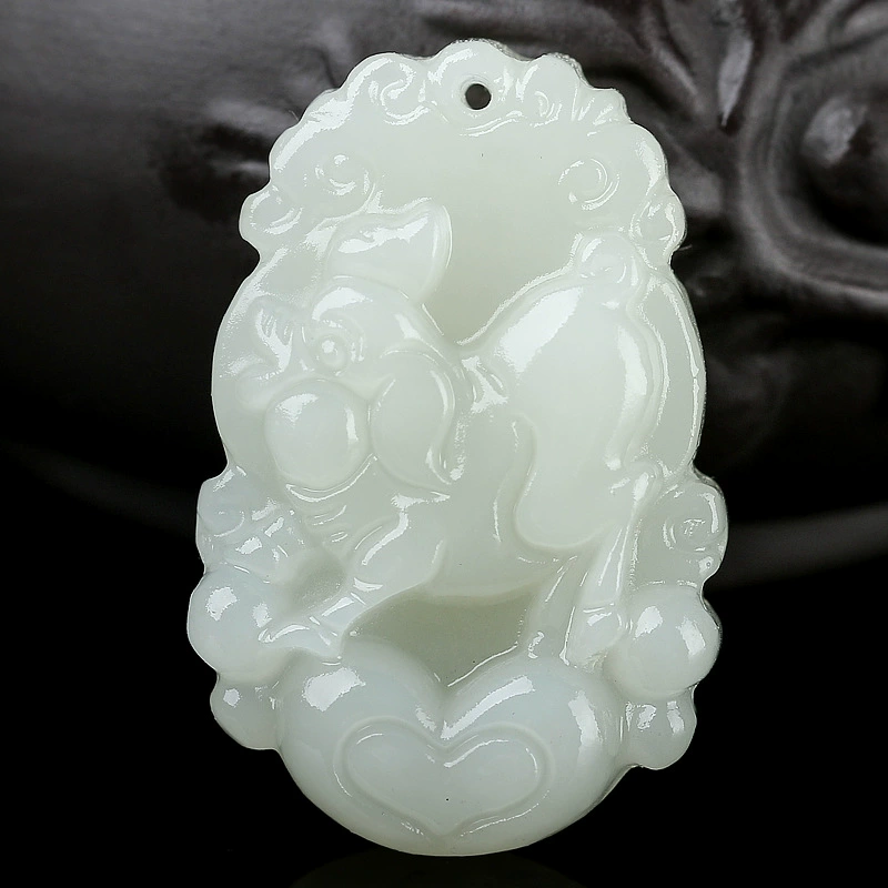 П pendent jade, ожерелье для мужчин и женщин, китайский гороскоп