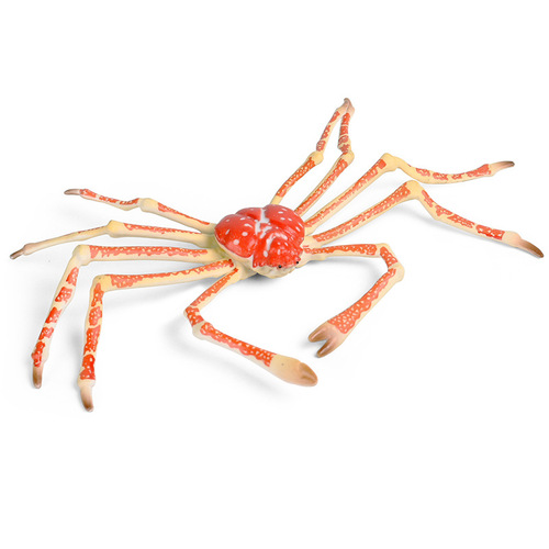 Children's cognitive toy simulation marine animal model static solid spider crab king crab crab plastic ornaments