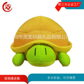 卡通毛绒绿色印花乌龟公仔 毛绒仿真乌龟家居礼品摆件厂家定制