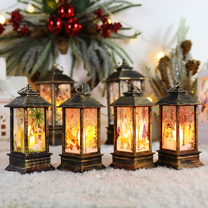 Christmas table lamp, night light for elderly, table nail decoration, decorations
