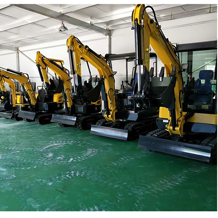 厂家直供双缸水冷挖掘机 1.2吨挖掘机 果园农用小挖机