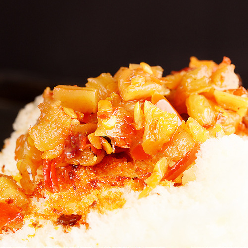 Crunchy radish instant snack, appetizer, side dish sauce, dining seasoning sauce, bagged pickled vegetable, side dish sauce, pickled vegetable, easy to eat.