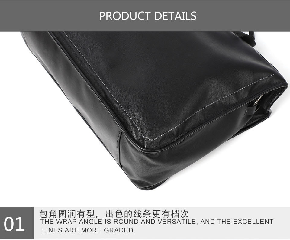 Túi đựng laptop 15.6 inch da thật dạng cặp công văn có quai xách và đeo vai, dung tích lớn 42×28,5×14 cm — Dệt da bò cỡ nhỏ, Dây trang trí cỡ lớn, Da bò lớn dệt, Dệt Da Cừu Cỡ Nhỏ chi tiết 21