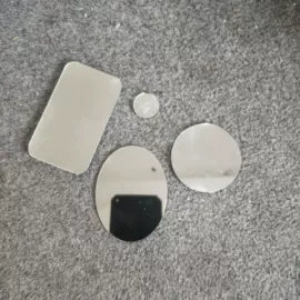 化妆镜;玻璃加工;深加工玻璃