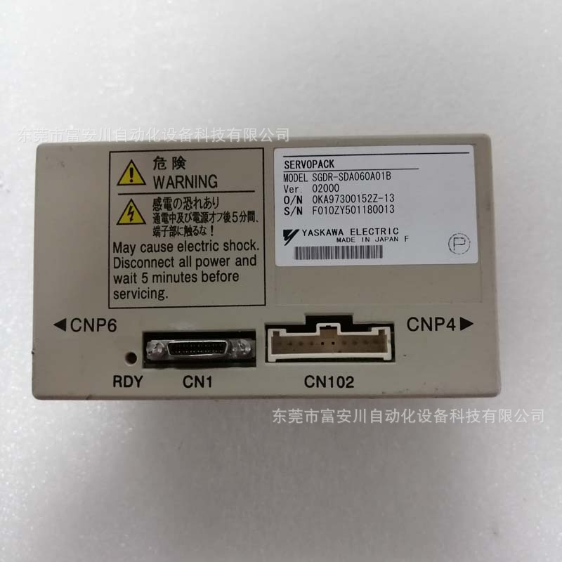 YASKAWA/安川SGDR-SDA060A01B伺服驱动器 库存现货议价