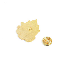 Calcifer搪瓷別針 卡通消防精靈日本遊戲動物合金胸針 翻領胸針