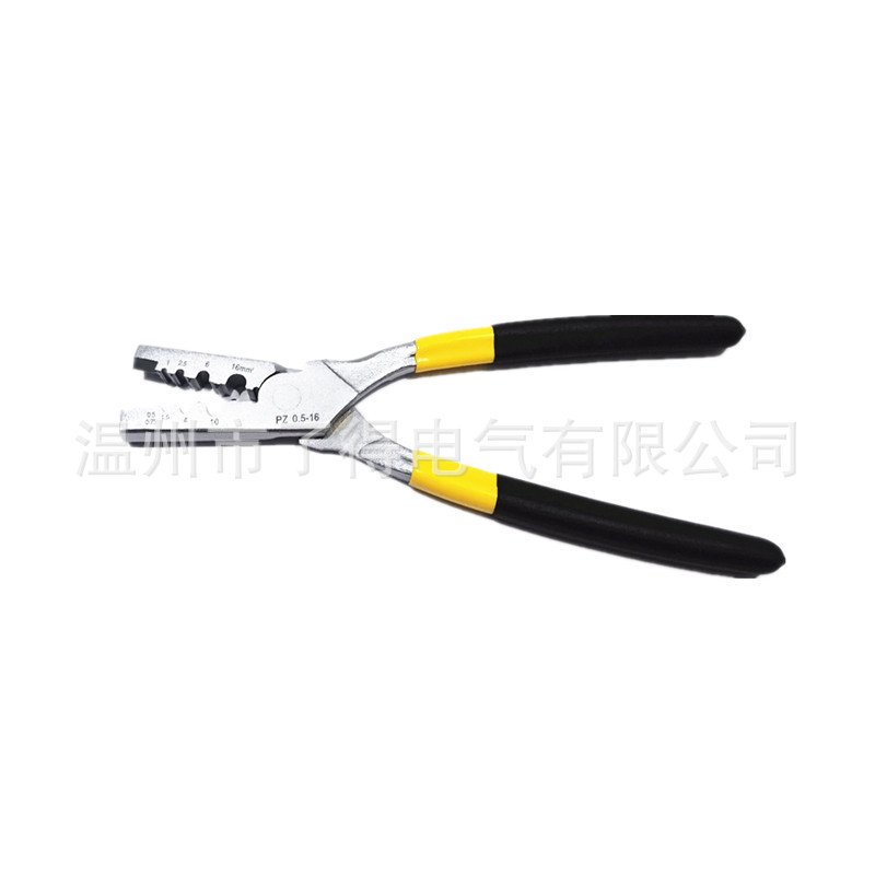 针型 管形端子压线钳 冷压端子钳 PZ0.5-16 铜管压接钳