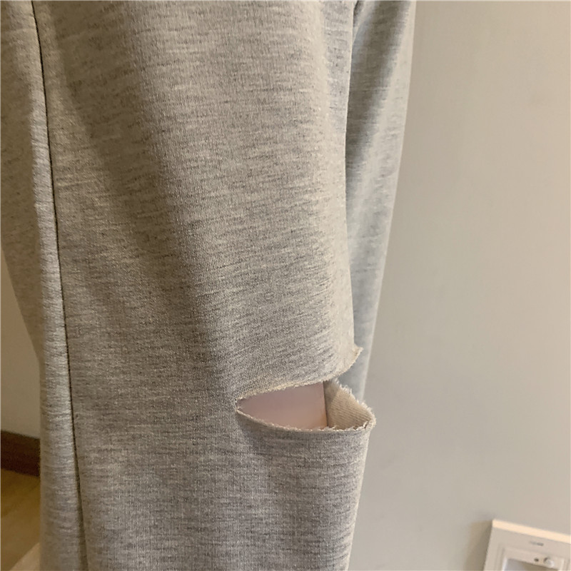 Damen Freizeithose Aus Baumwolle Mit Gummizug Für Den Sommer_voghion.com