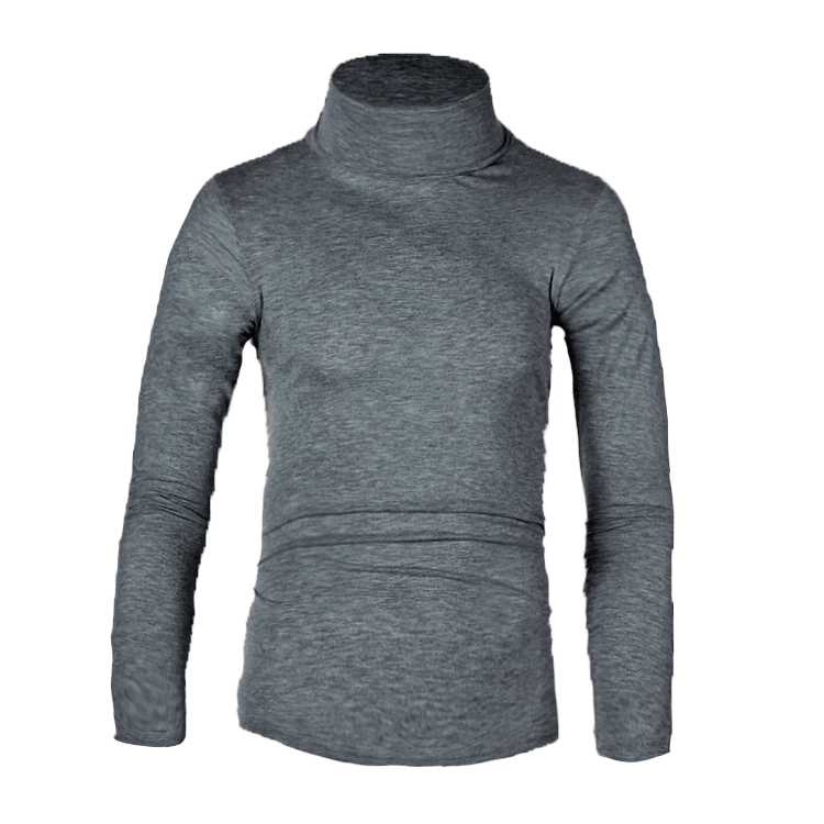 Knitted demi-season colored sweater for leisure, city style, slim fit
