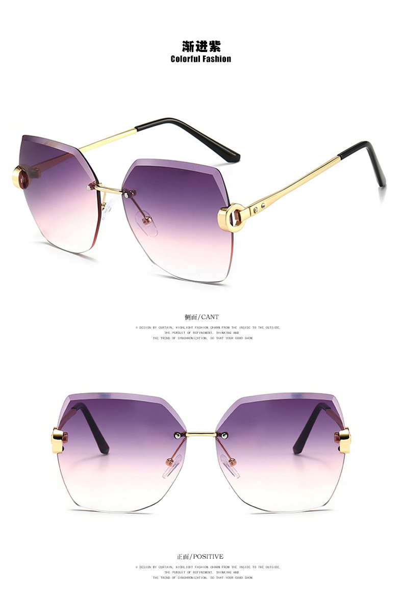 Retro Women's Sunglasses display picture 5