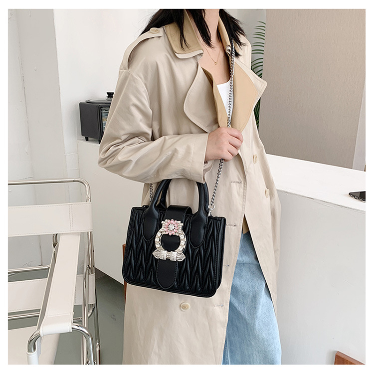 New Trendy Korean Fashion Large-capacity Messenger Small Square All-match Ladies Single Shoulder Bags display picture 14
