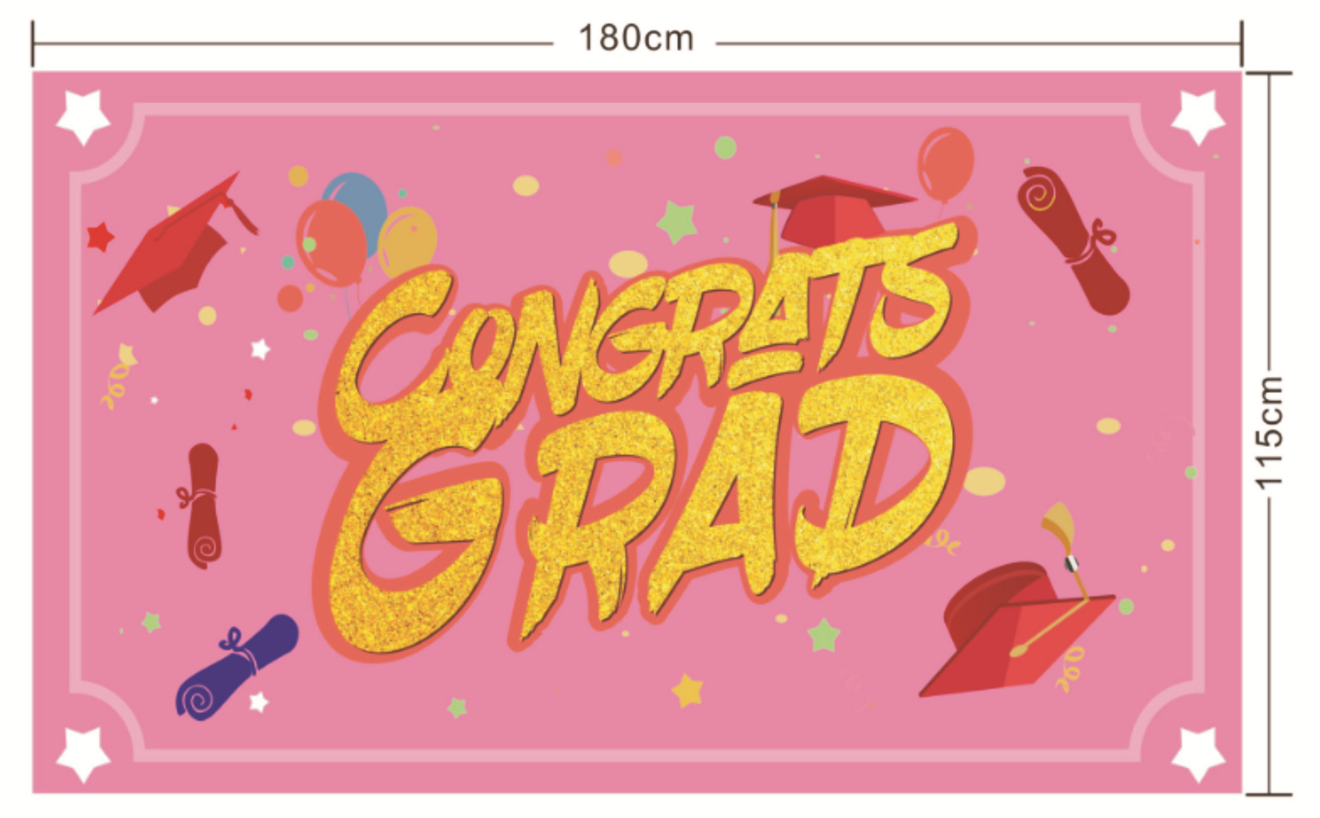 2.jpg最新款毕业季拍照背景横幅 毕业生横幅 毕