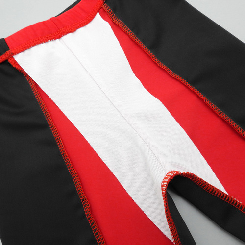 Children's swimsuit boy's split square angle small and medium-sized children's cartoon boy hot spring sun protection swimming suit Korea