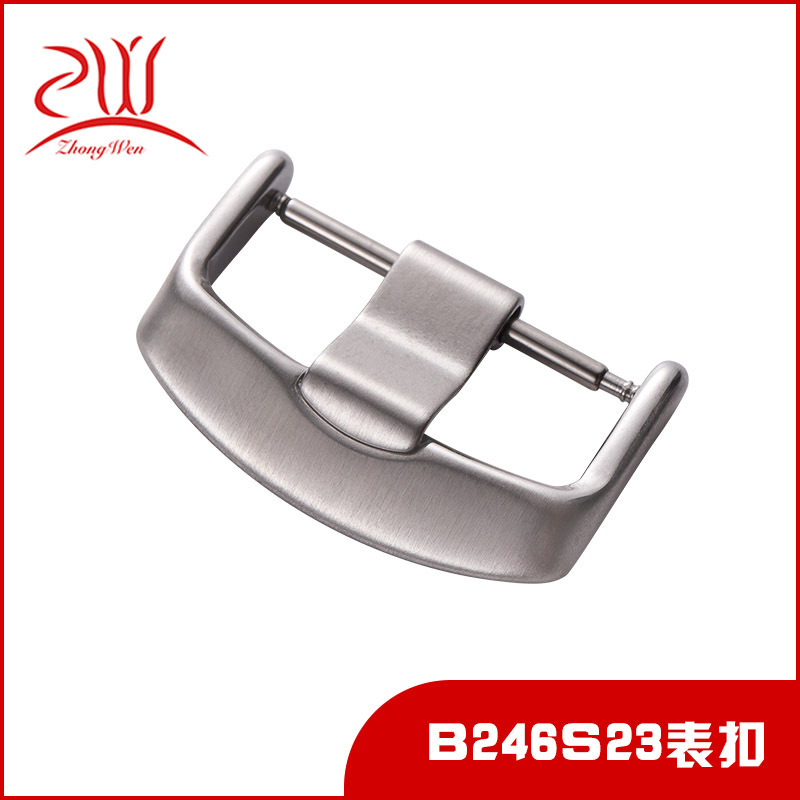 Wholesale of Marine silicone watch strap buckles, Apple watch straps, stainless steel watch buckles, 20 watch strap metal buckles from the manufacturer pic 6