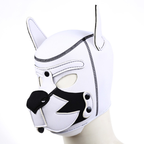 Factory store sex toy props headgear dog head nostril foxhound mask mask removable play toy