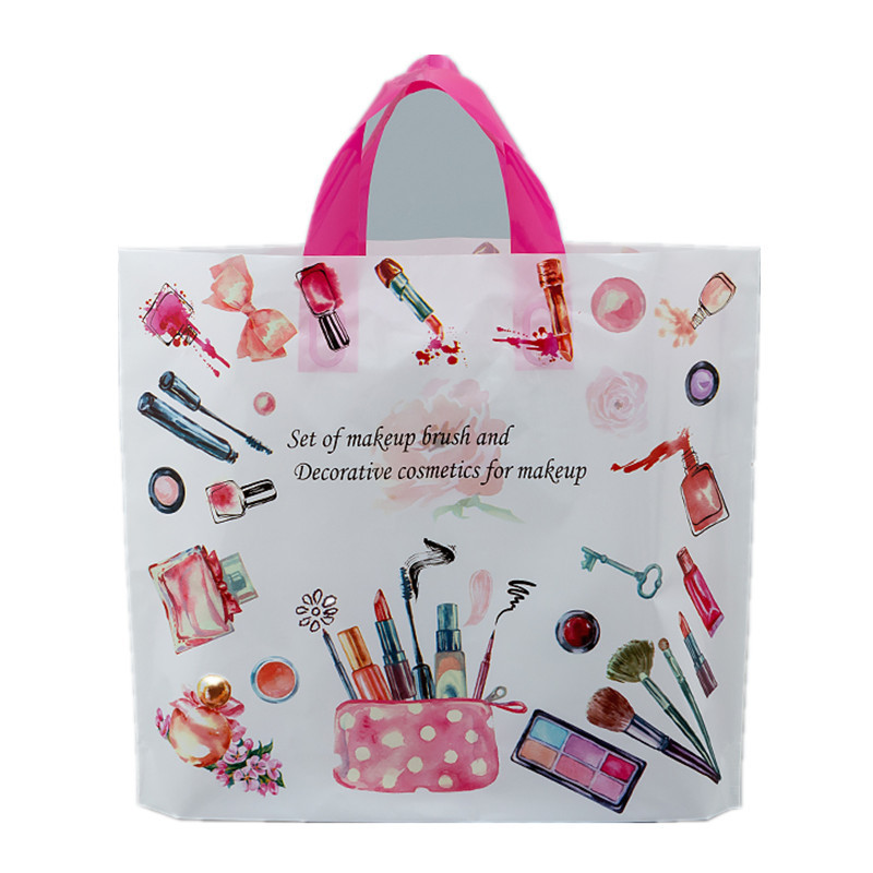 Nueva tienda de ropa engrosada bolso bolsa de embalaje bolsa de regalo cosméticos bolsa de compras bolsa de plástico logotipo personalizado