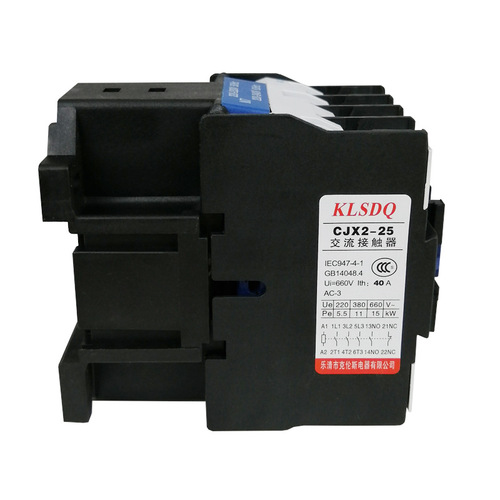 Low-voltage AC contactor silver point CJX2-2510 2501 high-current AC contactor wholesale