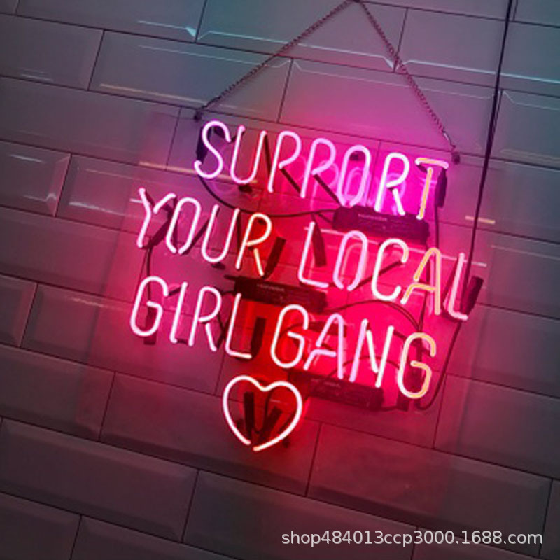 广州工厂定制加工网红霓虹灯霓虹装饰工程霓虹灯图案定制