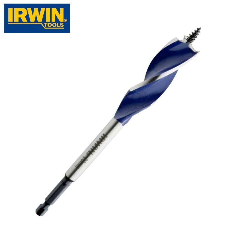 美国IRWIN欧文工具Blue Groove 6倍速木工钻 扩孔钻 木材高速钻头