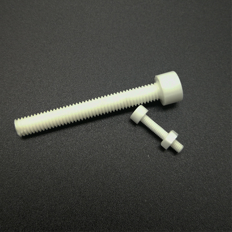 精加工氧化锆螺杆 陶瓷螺纹杆 耐磨氧化锆陶瓷杆 氧化锆螺纹棒