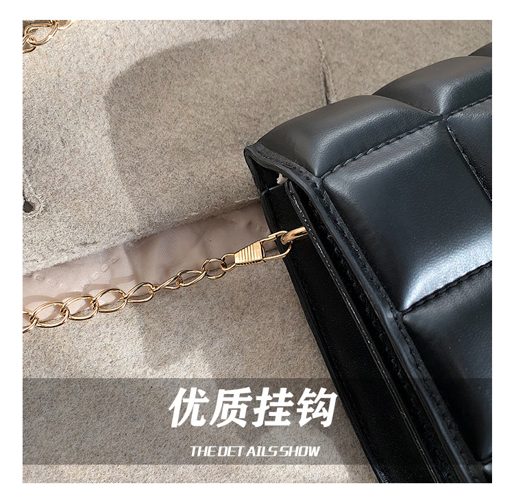 Small Pu Leather Streetwear Square Bag Underarm Bags Shoulder Bag display picture 22