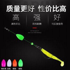 路亞線子彈銅遠拋前導線防咬鋼絲線美式轉環8字環別針強拉力耐磨