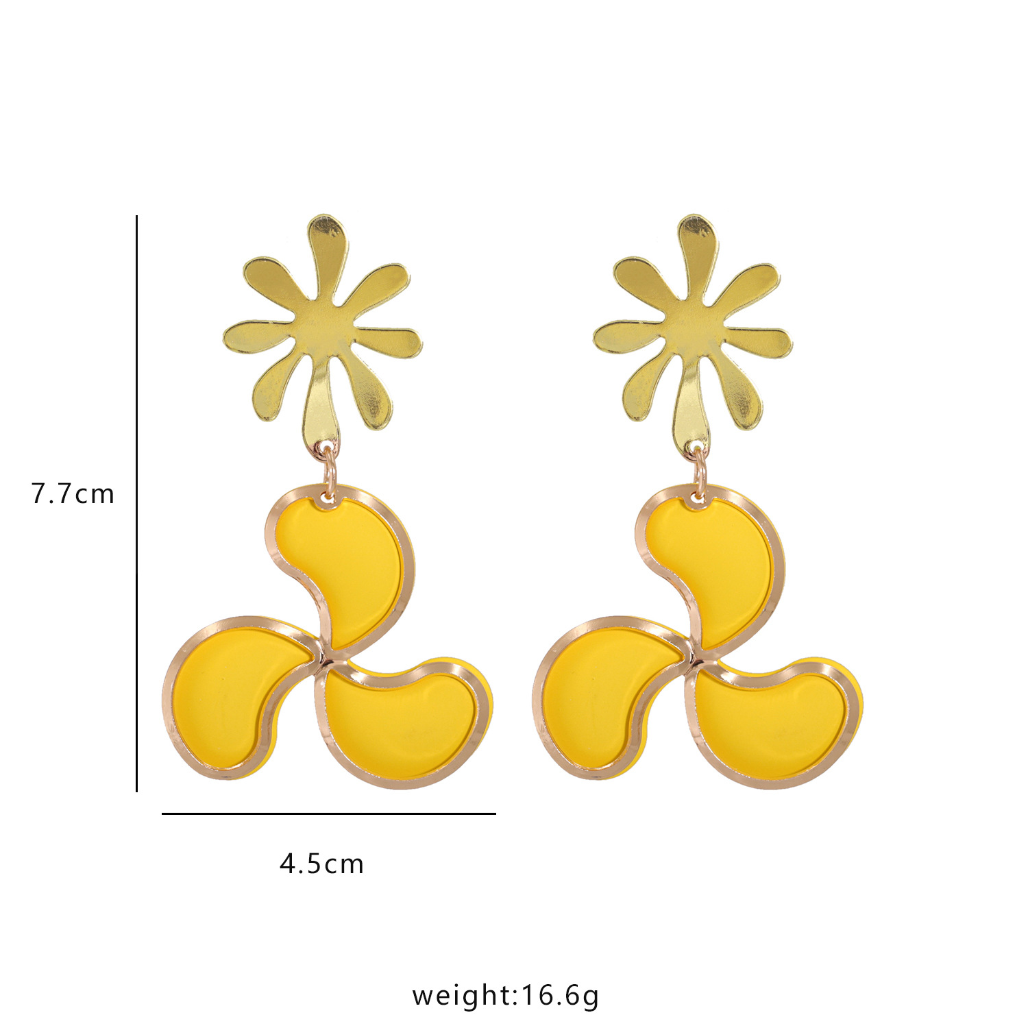 Fashion Leaf Earrings display picture 1