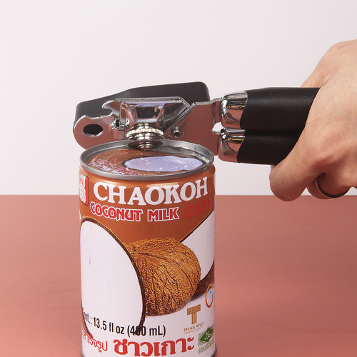 跨境开罐器手动不锈钢多功能强力罐头刀罐头开瓶器厨房开罐头工具