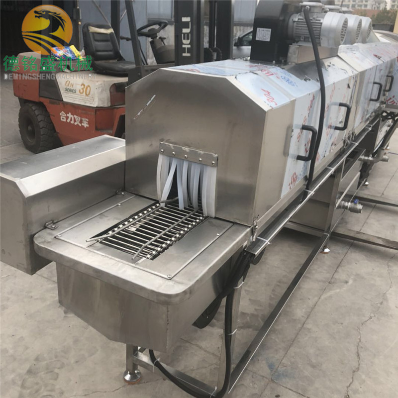 福建多春鱼罐头瓶机 八带鱼罐头瓶清洗生产线 马口铁罐清洗机