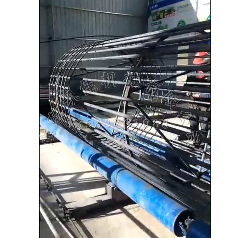 跨海大桥钢筋笼滚焊机钢筋笼骨架绕筋机钻孔基桩钢筋笼绕筋机直供