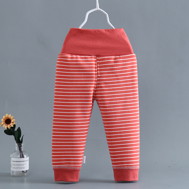 儿童保暖裤加绒保暖宝宝高腰裤护肚裤男女童可开档0-5岁保暖裤子|ms