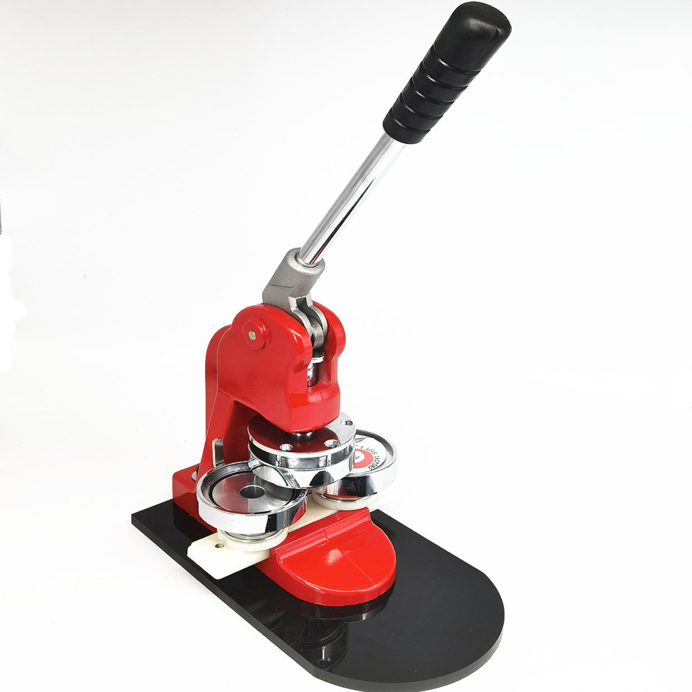 直销出口胸章机套装(机器+58MM模具1套+58MM材料1000套+小切刀）