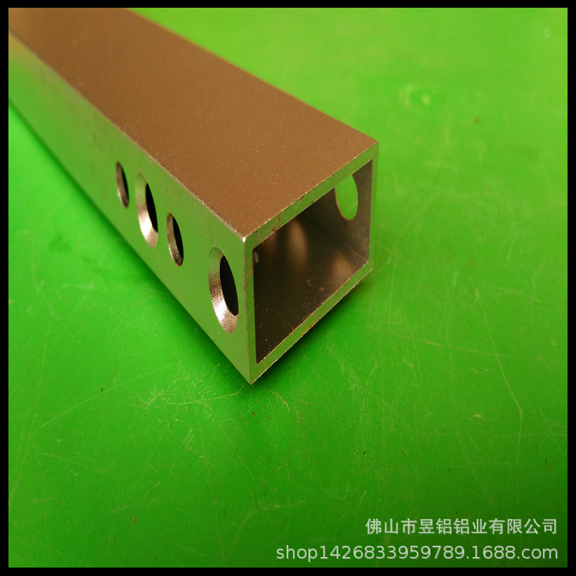 方管铝合金型材CNC深加工方管铝材 小件阳极氧化铝型材