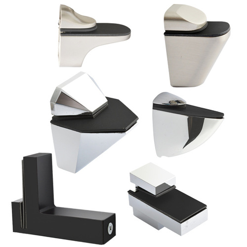 Stainless steel adjustable glass laminate support partition bracket bracket eagle mouth clip fish mouth clip fixed can clip 3-35MM