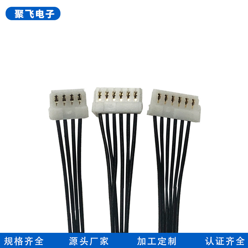 刺破式端子线定制刺破线 铁氟龙刺破端子线加工 电子连接器插线