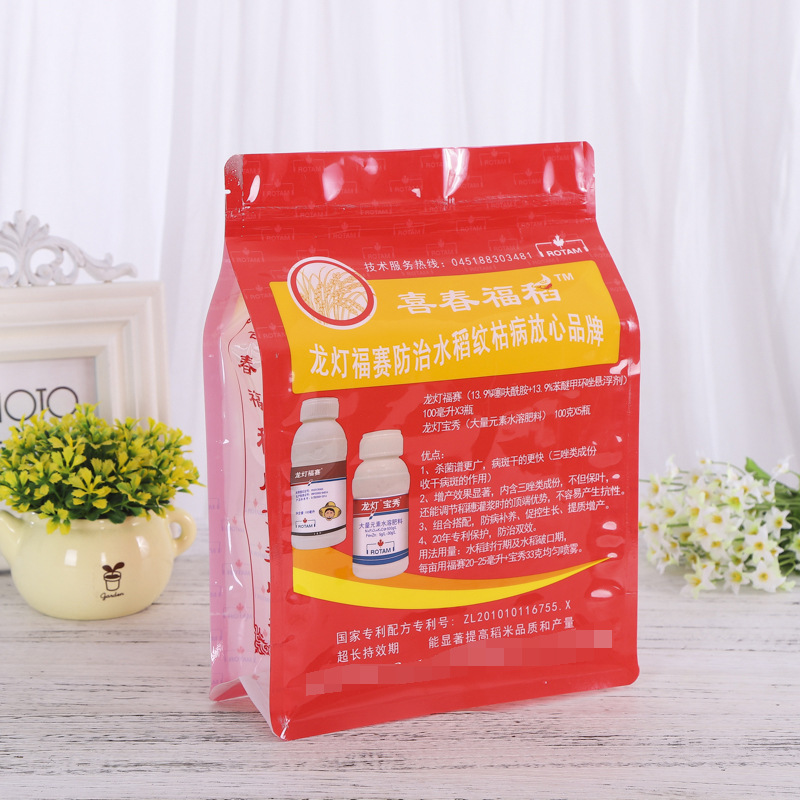 八边封异形食品袋坚果休闲食品自封自立包装袋复合真空铝箔袋定治