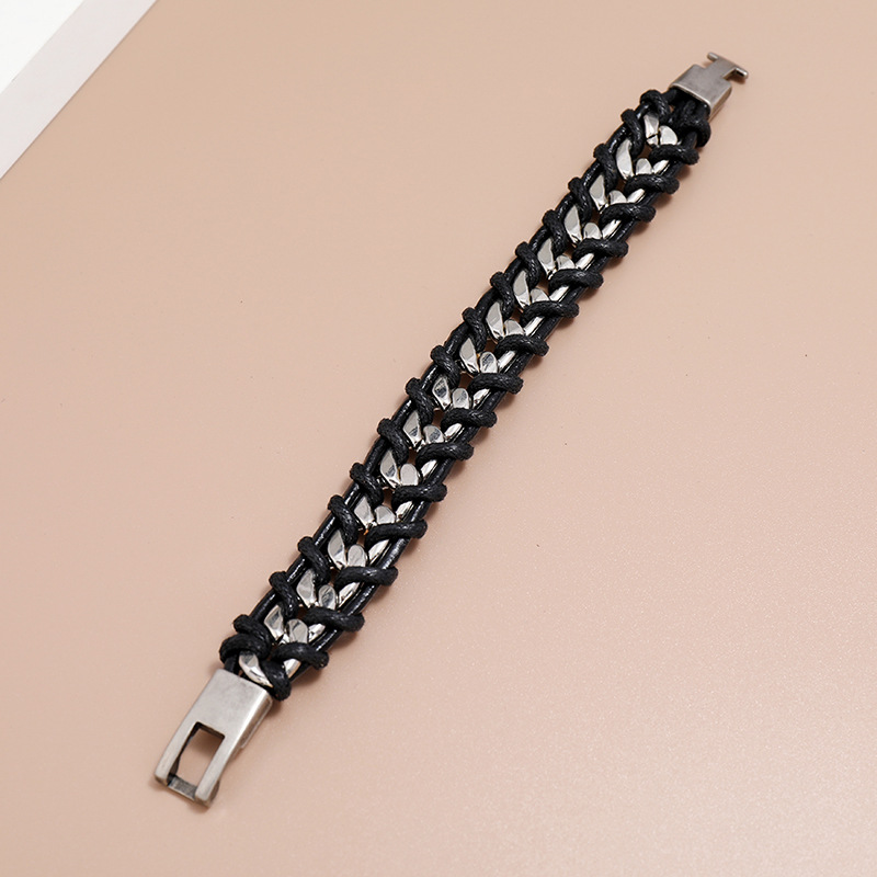 Woven  Personality Punk Style Chain Bracelet display picture 3