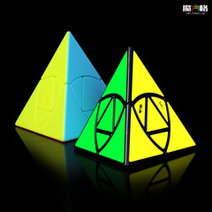 New Product Qiyi Golden Zong Shape Puzzle Cube Smooth Intelligence Puzzle Children's Toy Wholesale