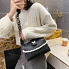 Pearl portable Mobile phone bag 2020 new pattern design Messenger Female bag Shoulder strap The single shoulder bag