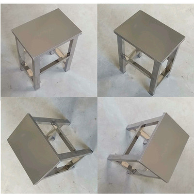不鏽鋼小方凳 職工操作鐵管凳 工廠車間流水線凳子批發
