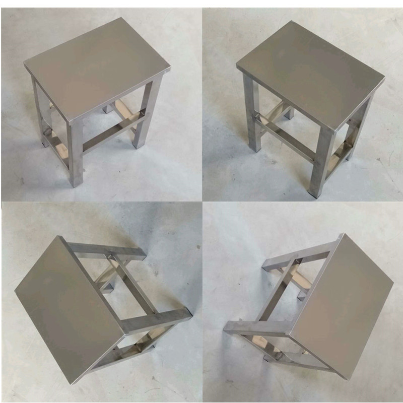 不鏽鋼小方凳 職工操作鐵管凳 工廠車間流水線凳子批發