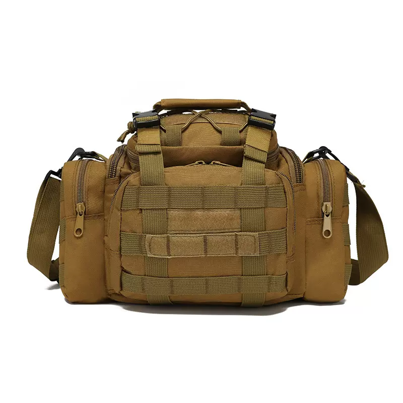 户外运动迷彩手提包防水大号相机旅游行李多功能男女大腰包钓鱼包