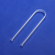 化工实验U型玻璃石英加热管U型石英管加工定制耐高温高纯度