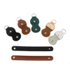 Leather paddles package Reversal film clip guitar Ukulele Capo Paddles Storage bag wholesale OEM customized