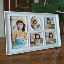 送洗照片制作 5聯多張照片組合相框擺台可掛牆婚紗照兒童寶寶像框