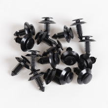 现货批发 汽车塑料尼龙卡扣 适用于福特门板封皮扣 倒刺树形铆钉