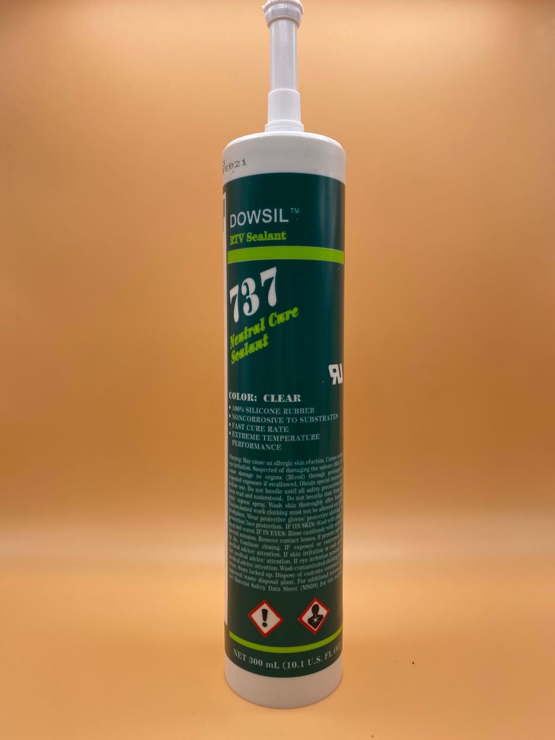 陶熙原道康宁美国737中性玻璃胶 电子胶 耐高低温 防水硅酮密封胶